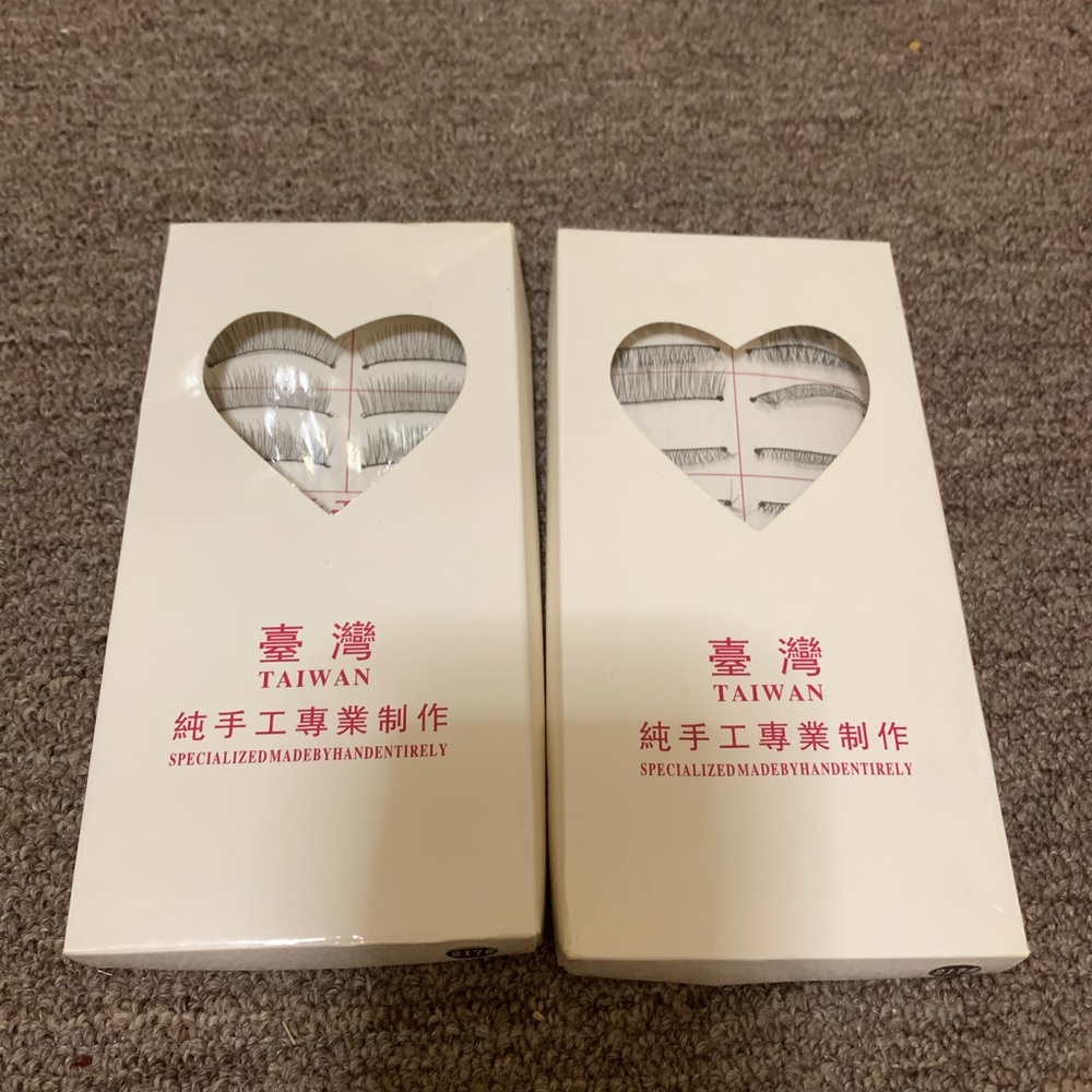 20 pairs False Eyelashes Natural